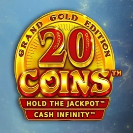 20 Coins Grand Gold Edition logo – Slots by Wazdan at CrownPlay Casino