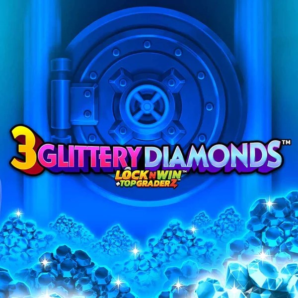 3 Glittery Diamonds – slot by PearFiction Studios, featured at crownplays.org