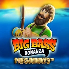 Big Bass Bonanza Megaways online game logo by Pragmatic Play on crownplays.org