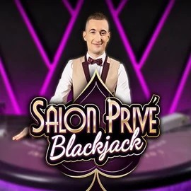 Blackjack Salon Privé casino game by Ezugi – featured logo at CrownPlay Casino