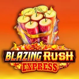 Blazing Rush Express by AreaVegas, showcased at crownplays.org – game logo