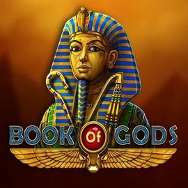 Book of Gods logo by BF Games CrownPlay Casino