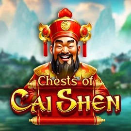 Chests of Cai Shen slot icon by Pragmatic Play, available at CrownPlay Casino
