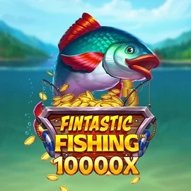 Fintastic Fishing logo by Foxium at CrownPlay Casino