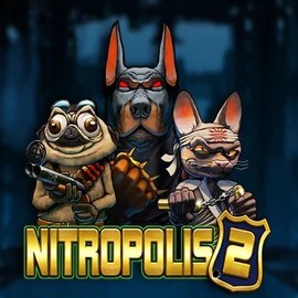 Slots logo of Nitropolis 2 from ELK Studios at CrownPlay Casino