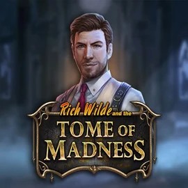 Tome of Madness slot logo by Play'n GO at CrownPlay Casino