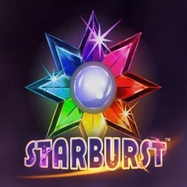 Starburst logo by NetEnt CrownPlay Casino