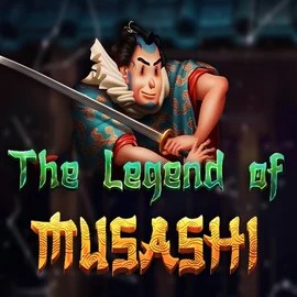 The Legend of Musashi by Peter & Sons, showcased at crownplays.org – game logo