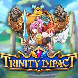 Trinity Impact game by Play'n GO – logo hosted on CrownPlay Casino